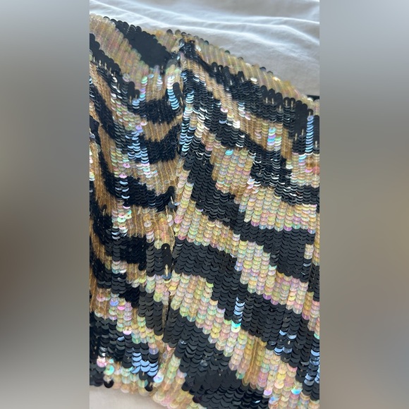 Jeanette kastenberg sequin crop bustier top - Picture 10 of 16